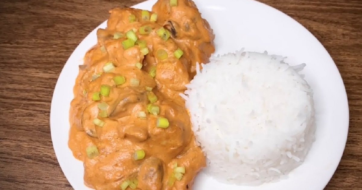 kuraci stroganov, varenie