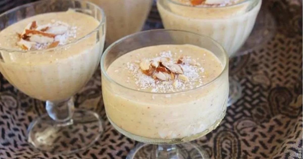 dezert puding raffaello