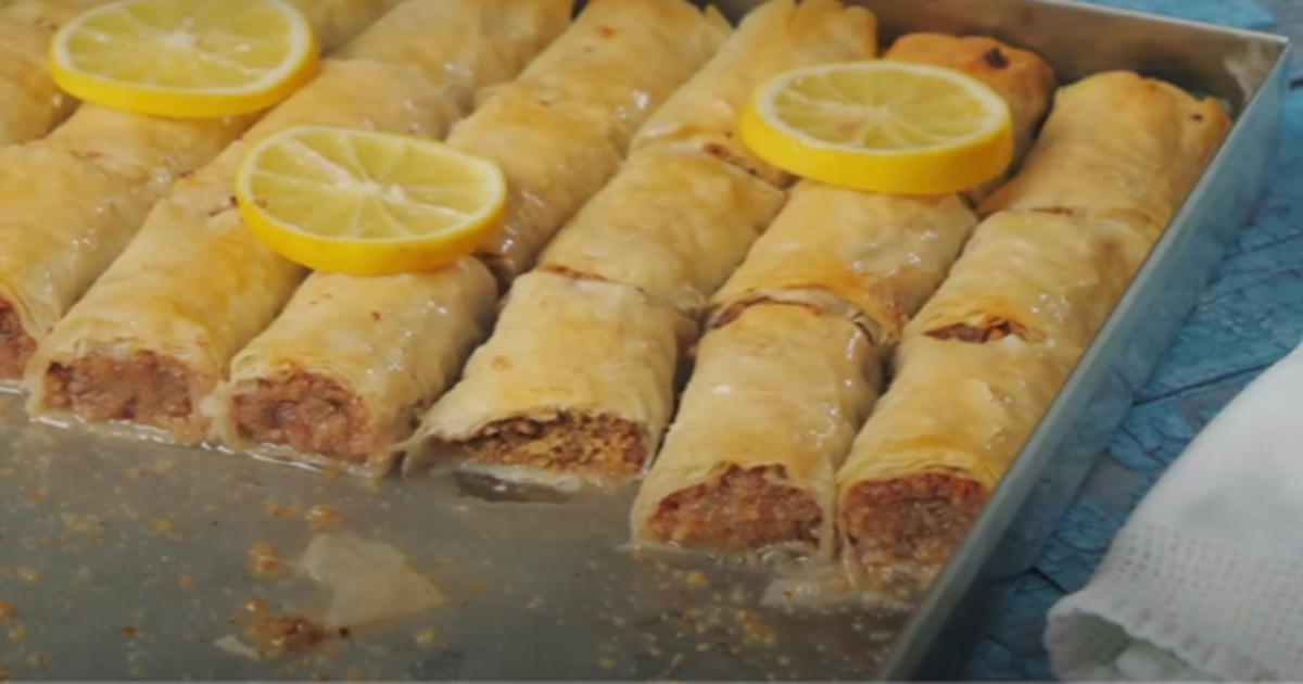 baklava varenie pecenie sladkost dezert cukor